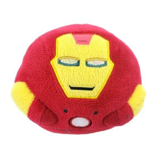 Marvel Avengers Iron Man Plush Ball Stuffed Animal Super Hero TY Beanie Ballz - Picture 1 of 7